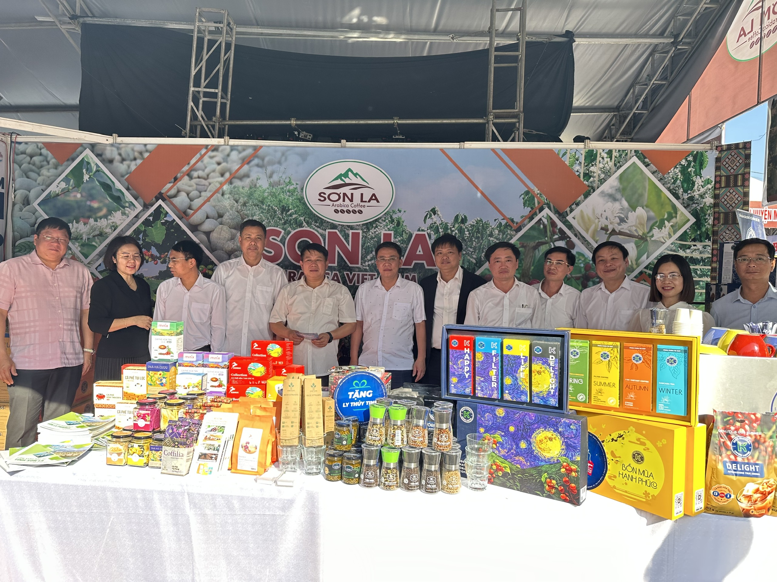 Đoàn công tác tỉnh Sơn La tham gia Lễ hội Cà phê Buôn Ma Thuột lần thứ 8 năm 2023